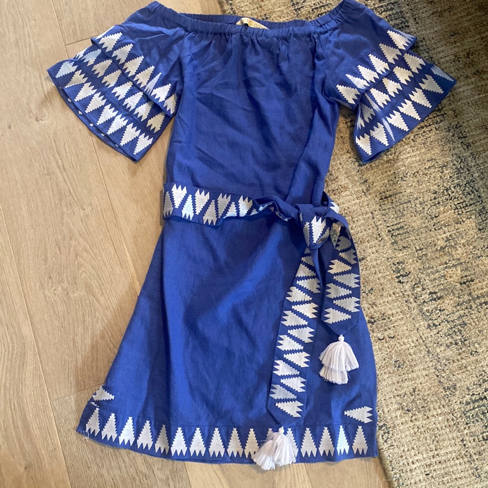Marie Oliver blue dress sz XS